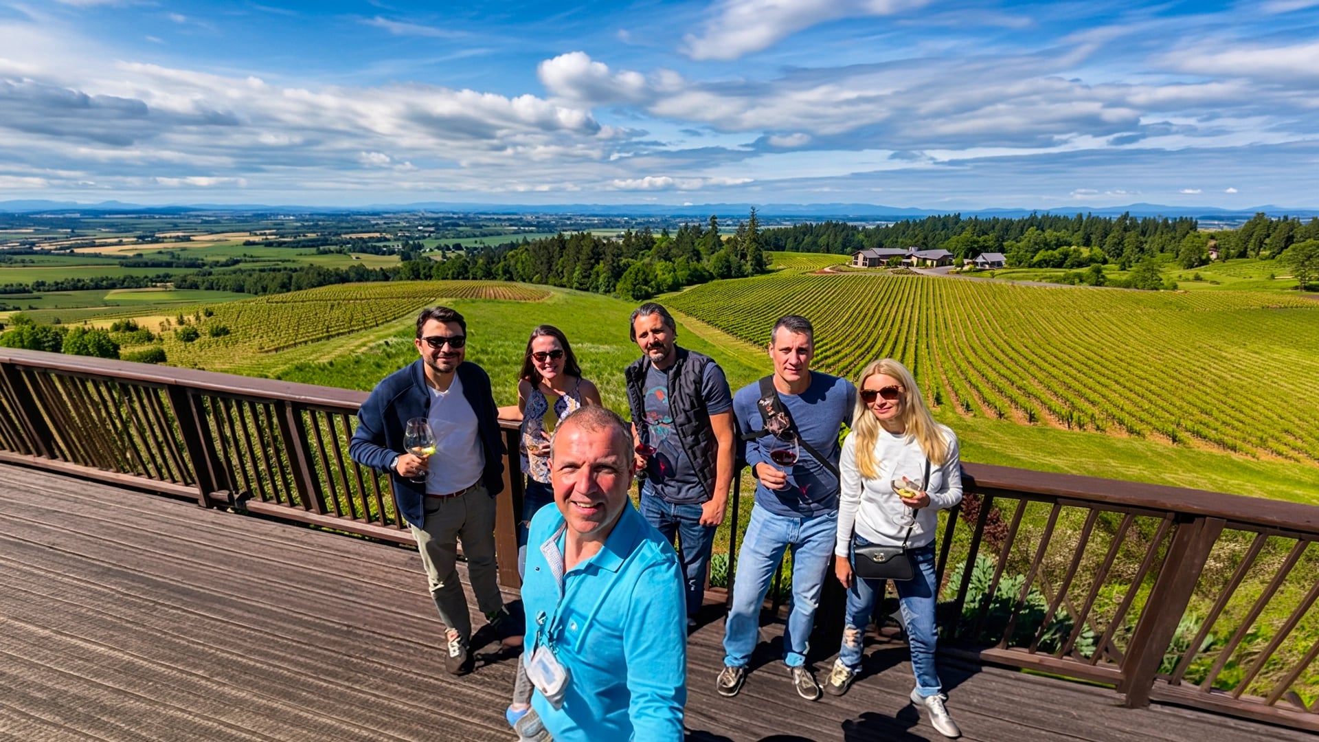 Oregon vineyard landscape ready to explore